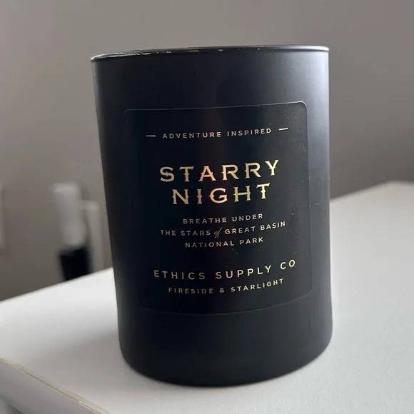 NEW 🕯️ Ethics Supply Co Starry Night Candle - National Parks Collection - Picture 1 of 5